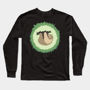 Cute two-toed sloth Long Sleeve T-Shirt